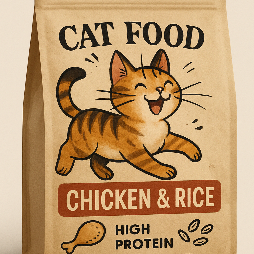 Cat food bag