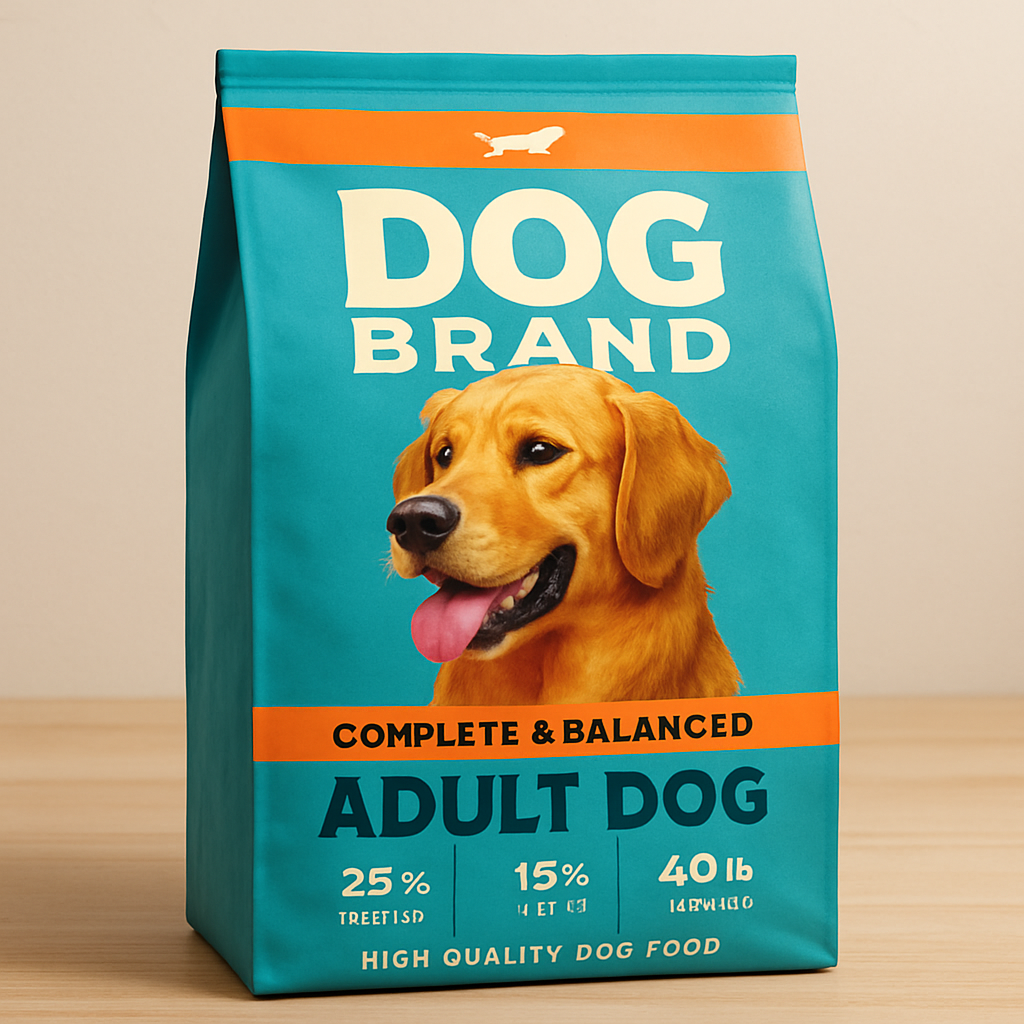 Dog food bag